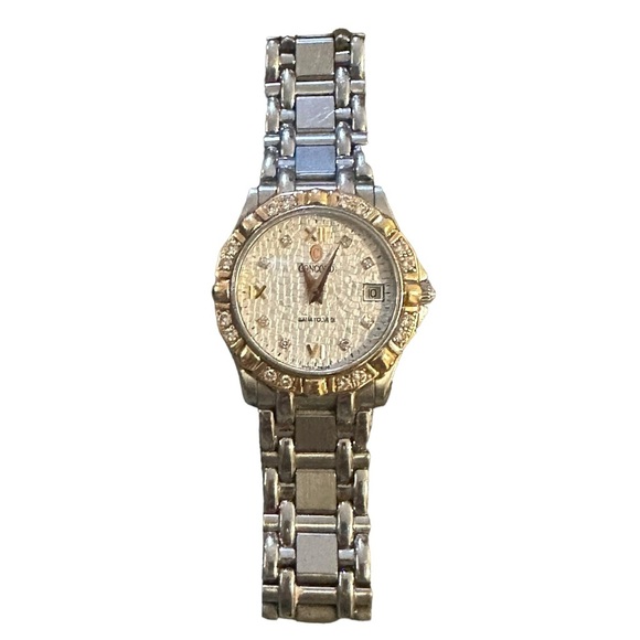 Ladies Concord Saratoga Diamond Bezel Wrist Watch - Picture 1 of 8